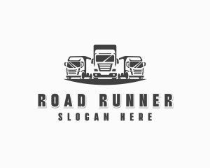 Truck Haulage Vehicle logo design