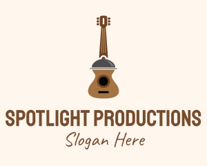 Music Food Talent Show logo design