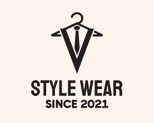 Hanger Formal Suit logo design