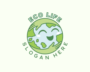 Globe Eco World logo design