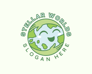 Globe Eco World logo design