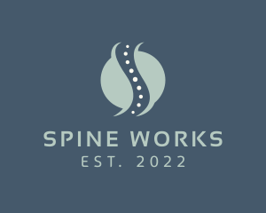 Spine Bone Chiropractor logo