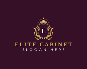 Elegant Luxury Crown logo design