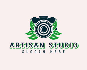 Camera Lens Photography logo design