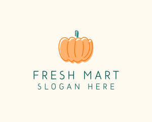 Pumpkin Squash Vegetable logo