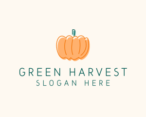 Pumpkin Squash Vegetable logo