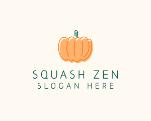 Pumpkin Squash Vegetable logo