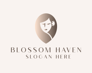 Elegant Woman Salon  logo design