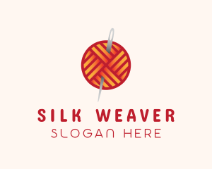 Yarn Thread Knitting logo design