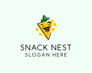 Mexican Nacho Chips logo design