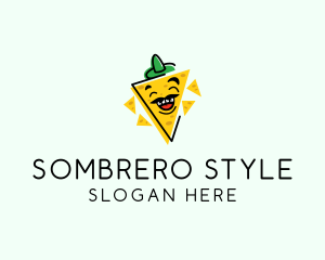 Mexican Nacho Chips logo design