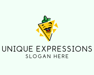 Mexican Nacho Chips logo design