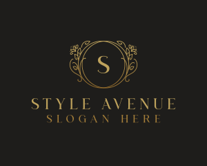 Floral Ornament Boutique logo design