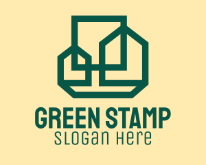 Green Building Complex logo design