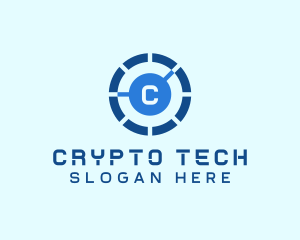 Digital Cryptocurrency Coin logo