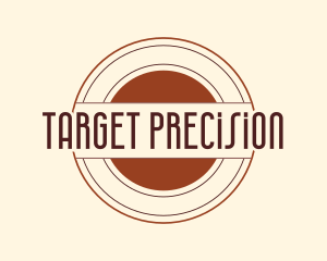 Shooting Target Badge logo