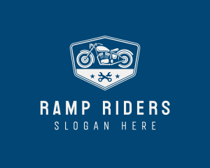 Motorbike Racing Vehicle logo design