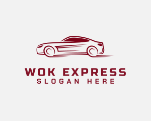 Express Automobile Car logo design