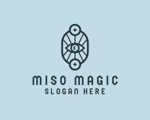 Magical Eye Moon logo design