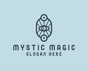 Magical Eye Moon logo design