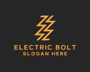 Zigzag Lightning Bolt logo