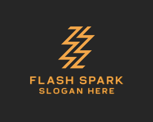 Zigzag Lightning Bolt logo