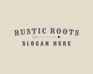 Casual Rustic Fashion logo design