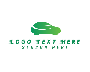 Eco Friendly Car Logo