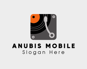 Record Player App logo design