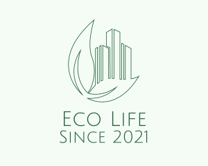 Eco Friendly City logo design