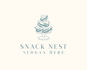 Wedding Cake Bakery logo design