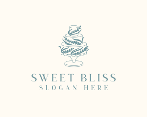 Wedding Cake Bakery logo design