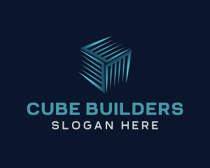 Cube Tech Analytics logo design