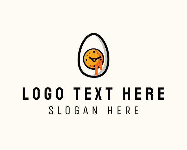 Boiled Egg logo example 1