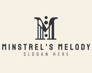 Fashion Suit Boutique Letter M logo design