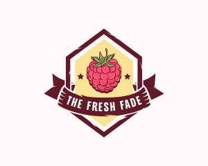 Raspberry Fruit Market logo design