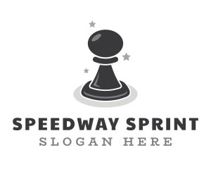 Pawn Chess Strategist Logo