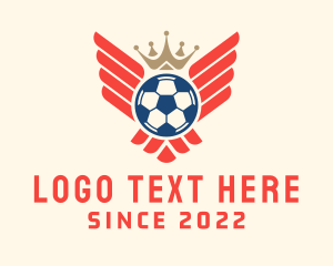Soccer - Royal Soccer Wings logo design