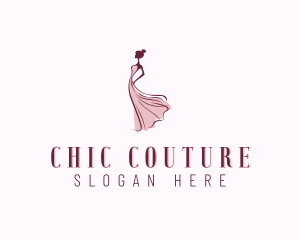 Fashion Stylist Boutique  logo design