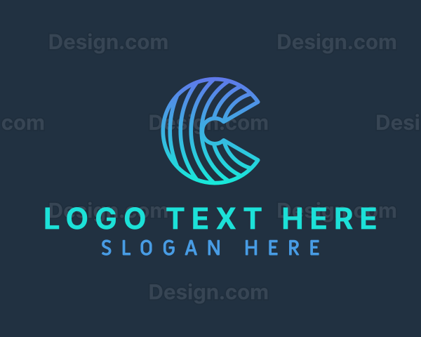 Interior Design Letter C Logo