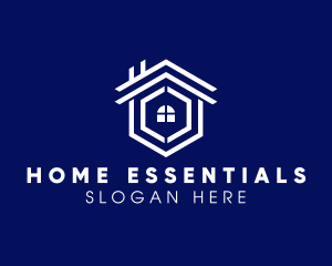 Home Geometric Construction logo design