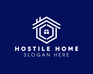 Home Geometric Construction logo design