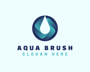 Purified Water Supply logo design