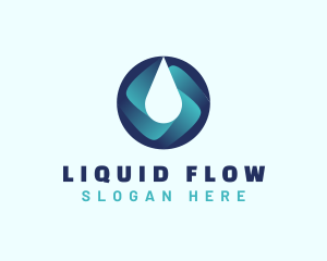 Purified Water Supply logo design