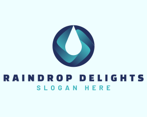 Purified Water Supply logo design