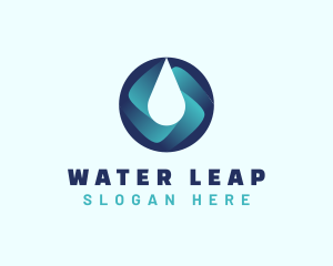 Purified Water Supply logo design