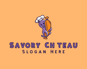 Octopus Sausage Restaurant  logo design