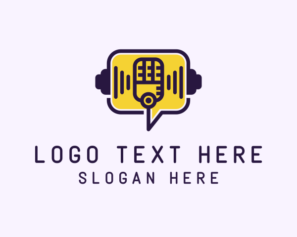 Podcast logo example 3
