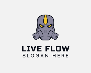 Gas Mask Villain logo