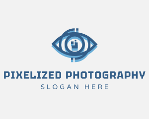 Pixel Eye Digital logo design